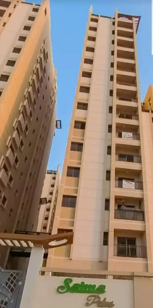 Brand New Flat Available For Rent In Saima Palm Residency Karachi