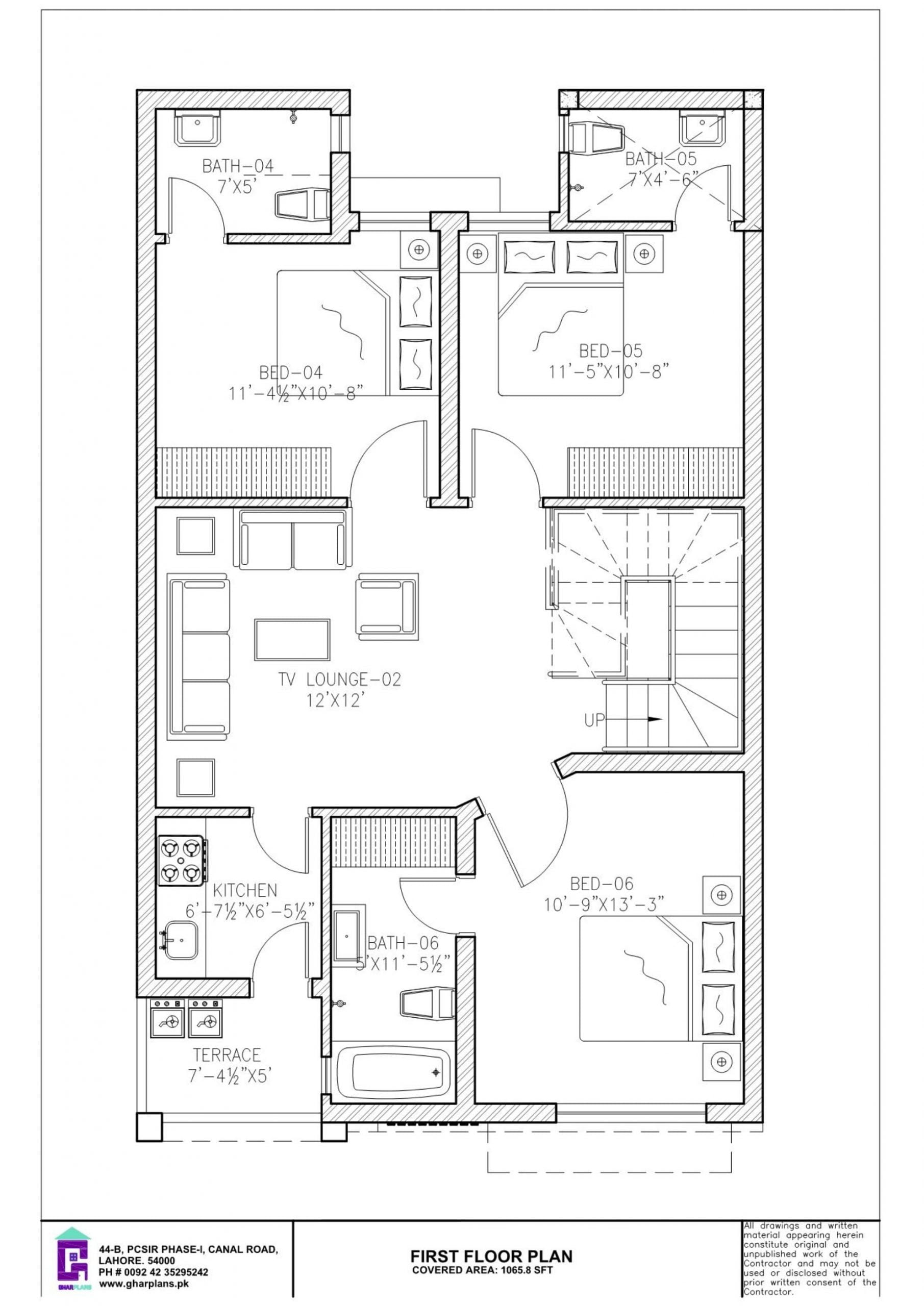 6 Bedroom 5 Marla First Floor Plan A Blog About Real Estate Lifestyle And Tourism In Pakistan