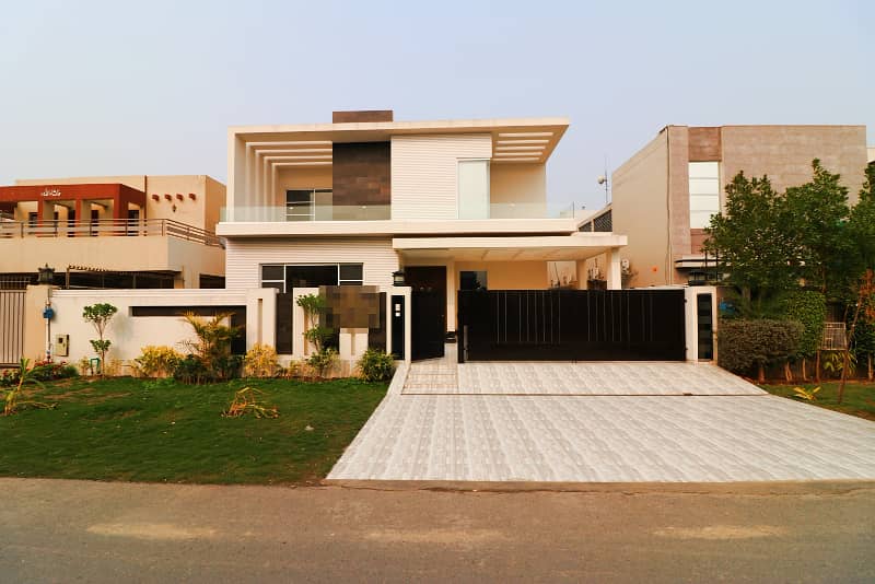 1 Kanal Brand New Luxury Modern Design House Available For Sale In Dha